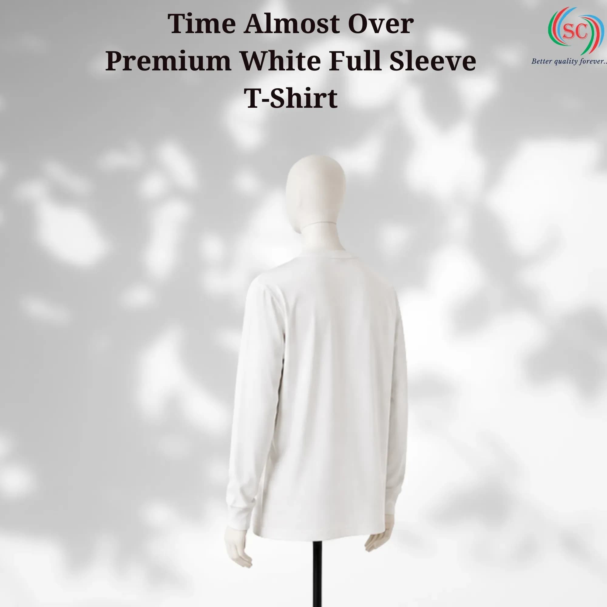 Time Almost Over Premium White Full Sleeve T-Shirt thumbnail 6