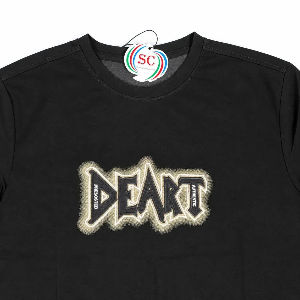 Half Sleeve T-shirt – SC White DEART Graphic T-Shirt thumbnail 6